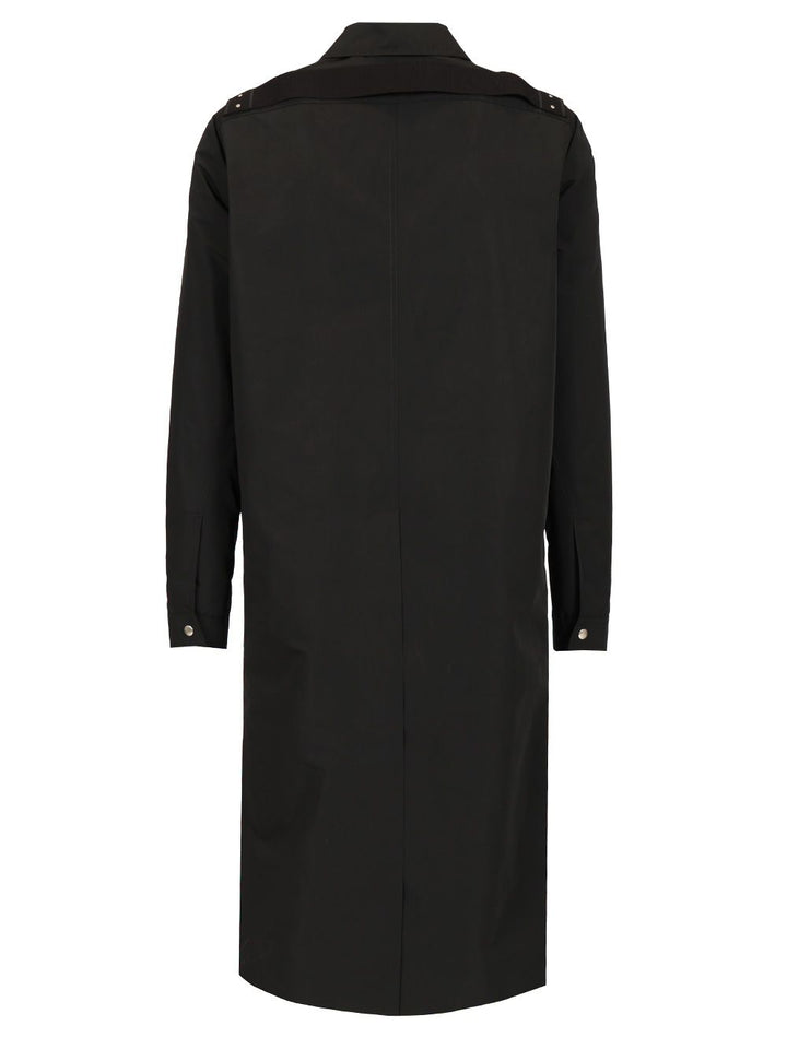 Rick Owens Lightweight Coat Coats - Black | 8c262adf1655f2c72b06bfbd39ce71dcfed1c7a0