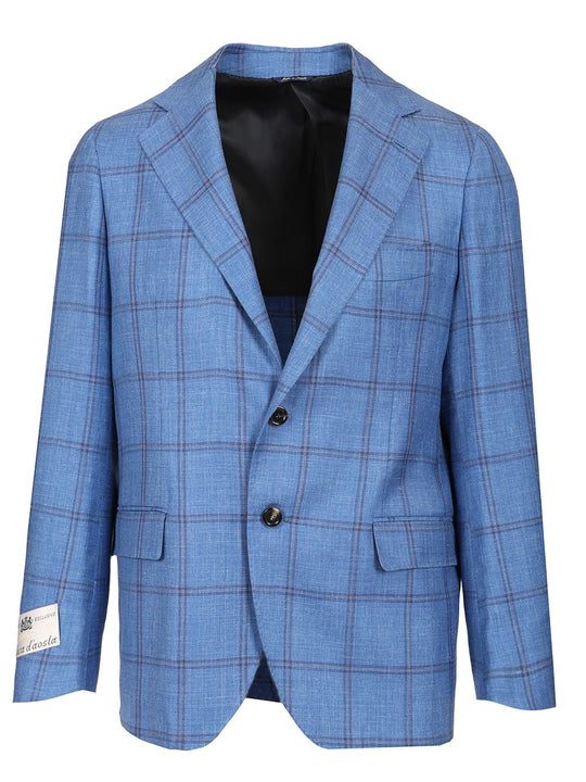 Single-Breasted Jacket Jackets Blue