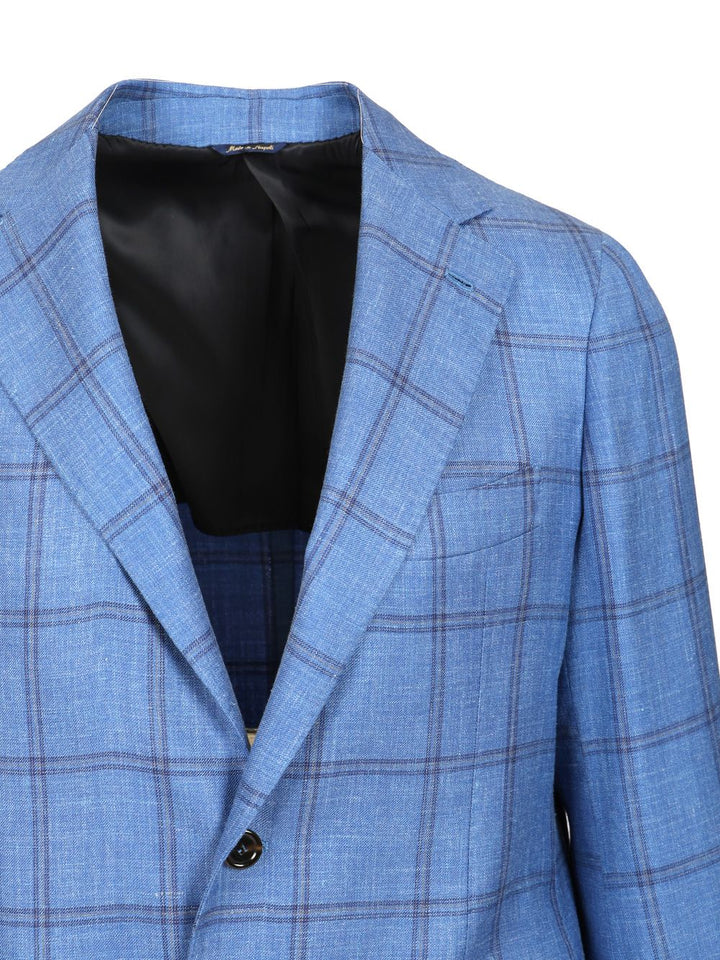 Al Duca D'Aosta Single-Breasted Jacket Jackets - Blue | e927bab403ad7ffe9c05e27fe57f2d35456ceff0