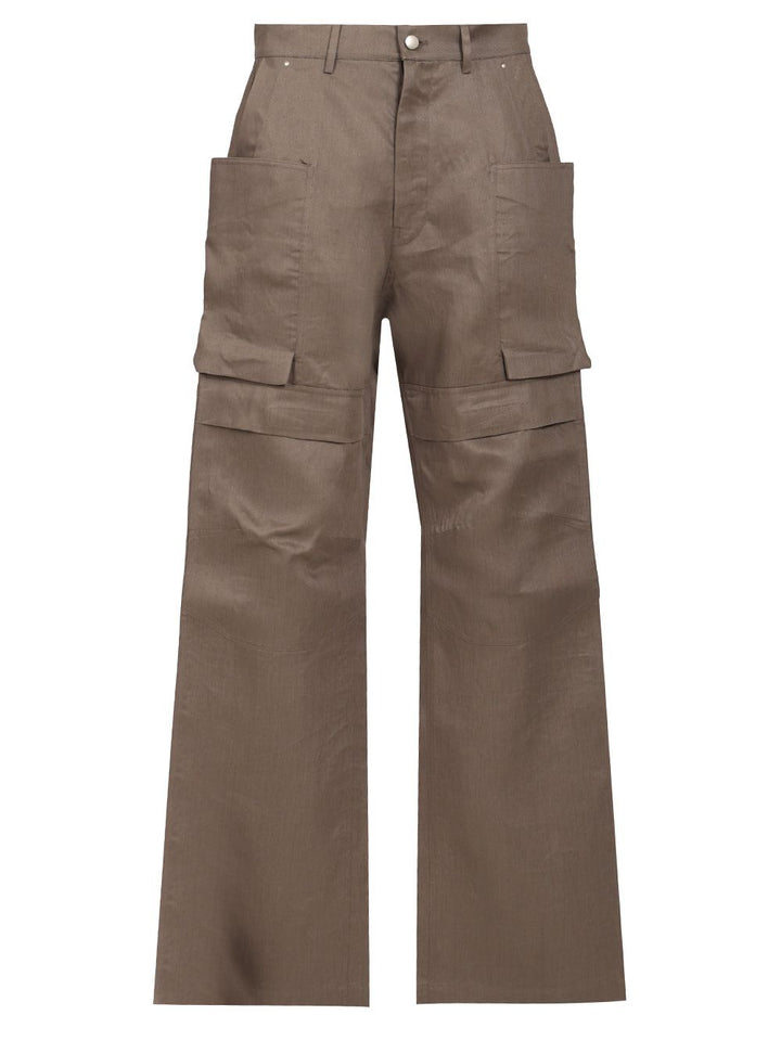 Rick Owens Stefan Trousers - Beige | 127952c5ee9e9f0a635655961026b0cb2bb04957