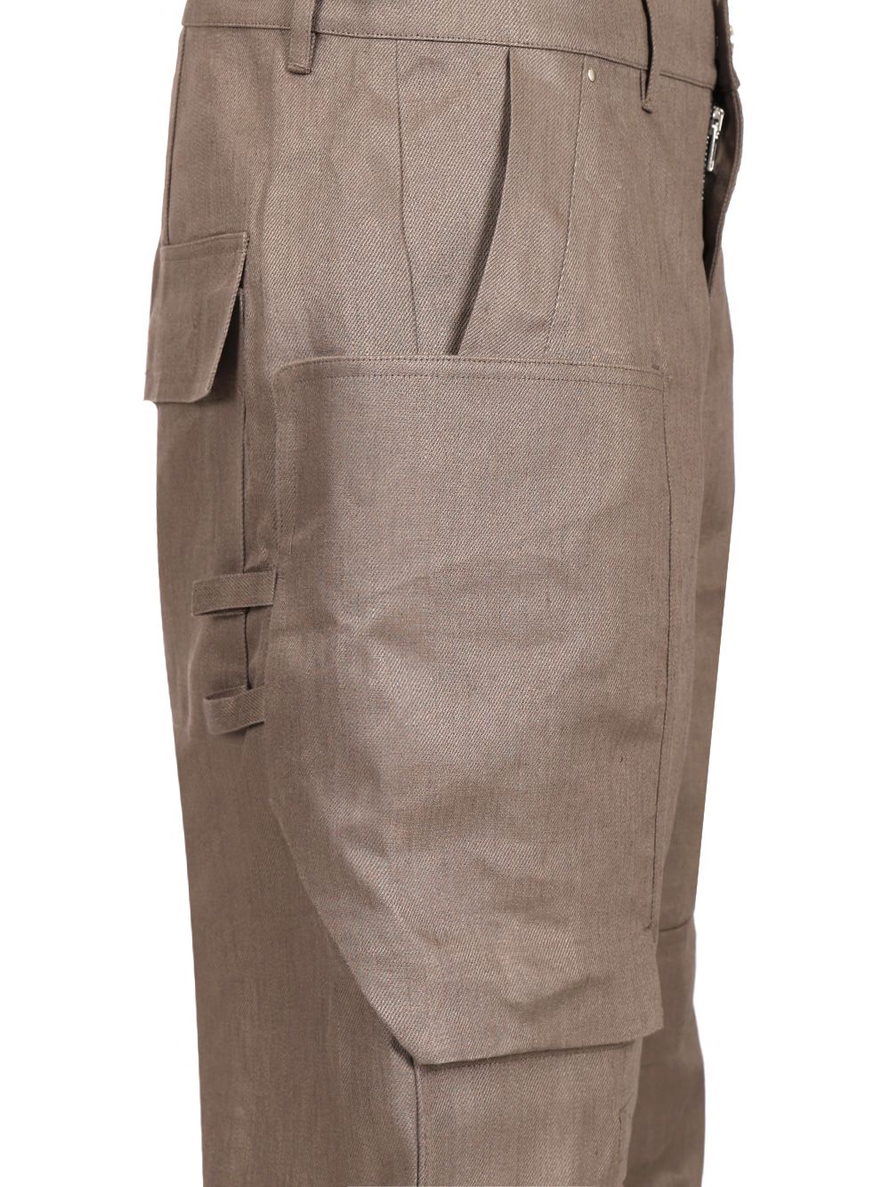 Rick Owens Stefan Trousers - Beige | 41463fbf726fe2790cc724a6cee976bd237f13c3
