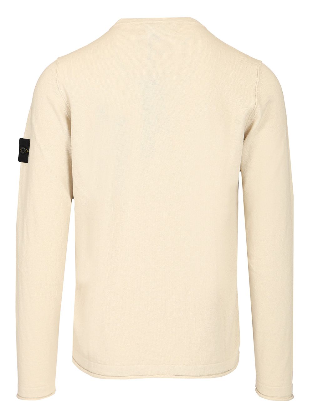 Stone Island Crewneck Sweater Knitwear - Beige | 9baafca40c7e67fb22e1f081480b8f2c63172c97
