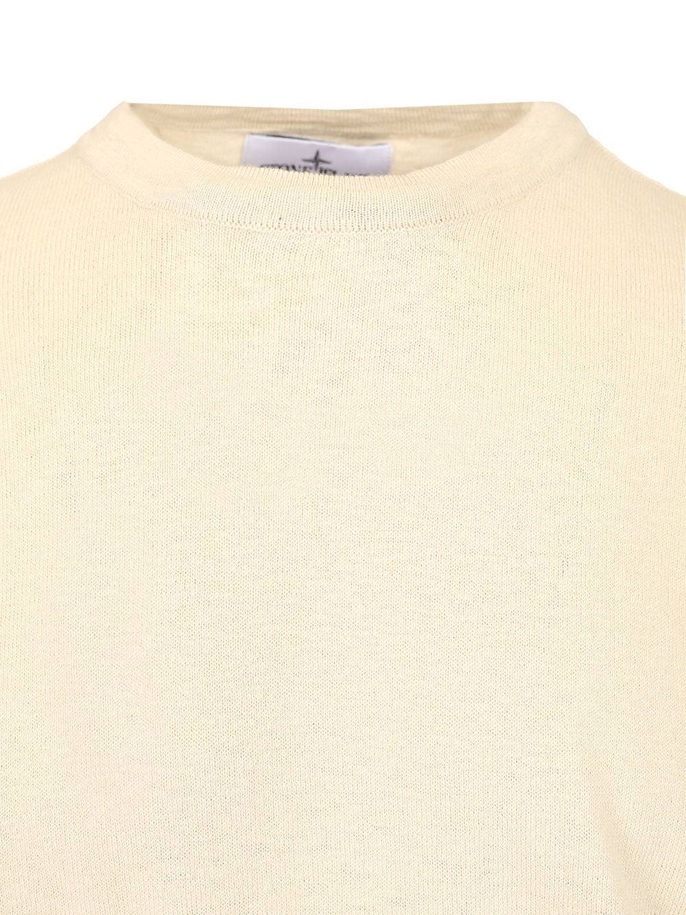 Stone Island Crewneck Sweater Knitwear - Beige | d654253f4e2ce8a8fe300dac2340254e4d002599