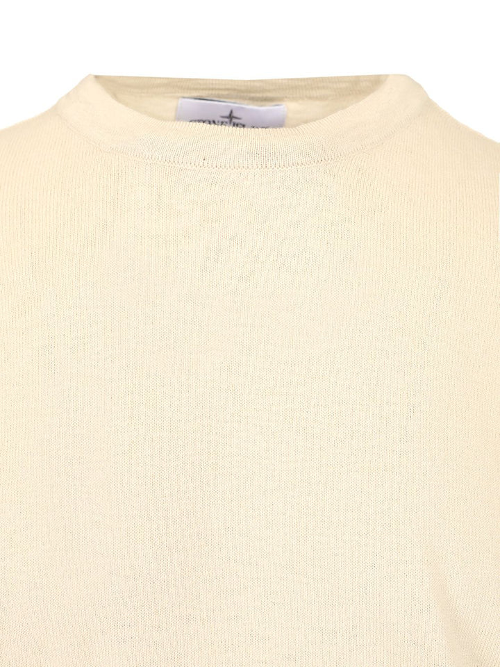 Stone Island Crewneck Sweater Knitwear - Beige | d654253f4e2ce8a8fe300dac2340254e4d002599