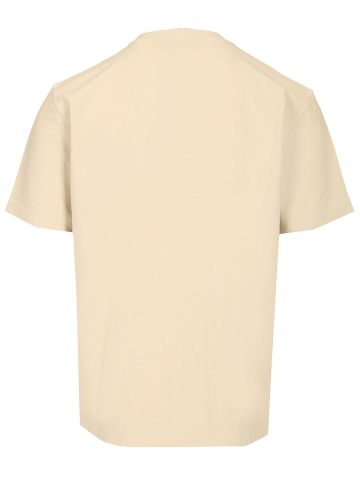 Stone Island Cotton T-Shirt - Beige | 1c3c2fefd5cb86641ebe5415ffa3d3ae5ce2dcd3