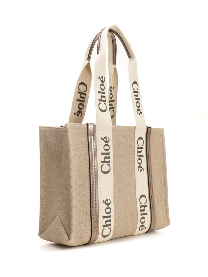 Chloe' Woody Handbags - Grey | 9bec9080821beb46b078b3a931b0fe987bc1d214