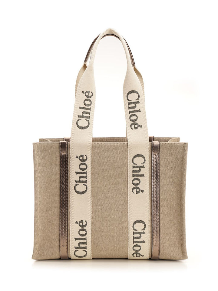 Chloe' Woody Handbags - Grey | 3a7cfea7dfee48f9d8ded7c0cdf0444209a162c9
