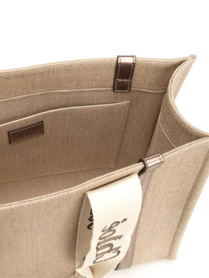 Chloe' Woody Handbags - Grey | 14f3eac896fdc23a6d885abb931ec062edb41e7e