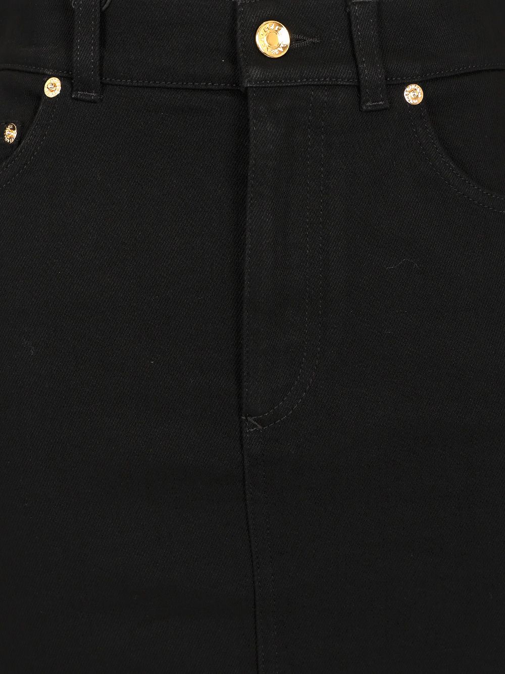 Dolce & Gabbana Denim Midi Skirt Skirts - Black | 90983781c86c2c80c4a847d9df2d4a18a08364f8