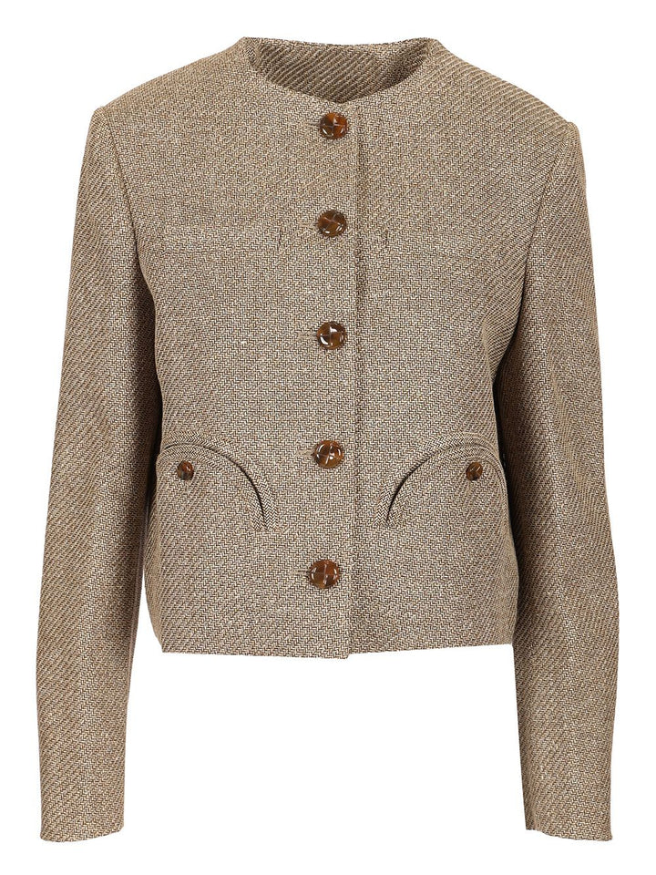 Blazé Milano Shamo Saratoga Jackets - Beige | fbcf342149749102597b7519c6cd744829d7897d