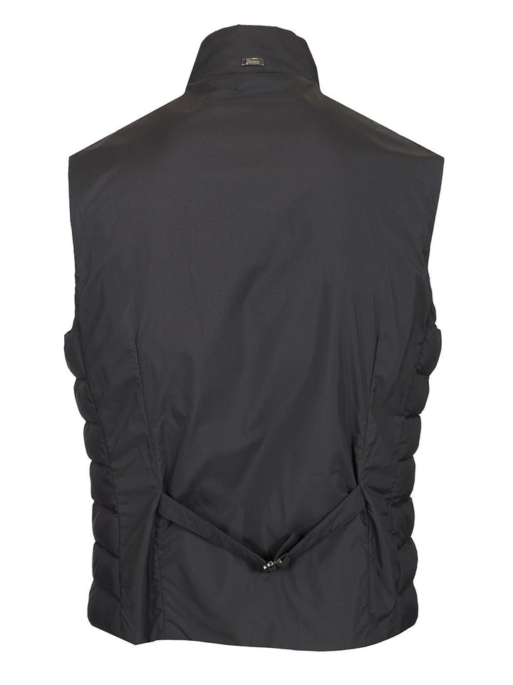 Herno Rain Proof Vest Jackets - Blue | 3de9ee31da67b4da32fe54a0d18a5afbaf6db531