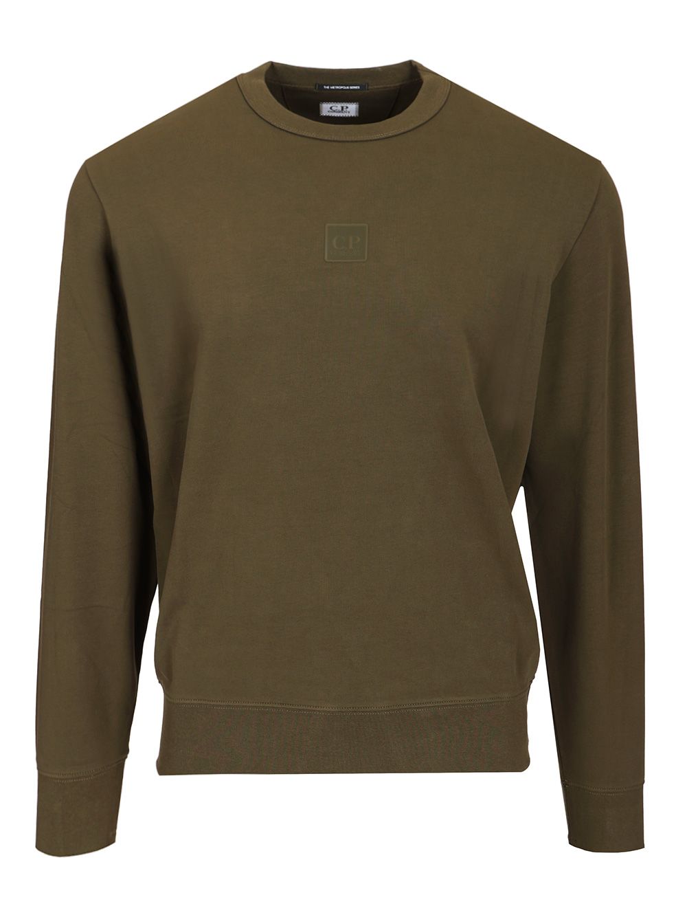 C.P. Company Stretch Cotton Sweatshirt Knitwear - Green | a5a53d217a15a5d2b57b720bcba04a8126124889