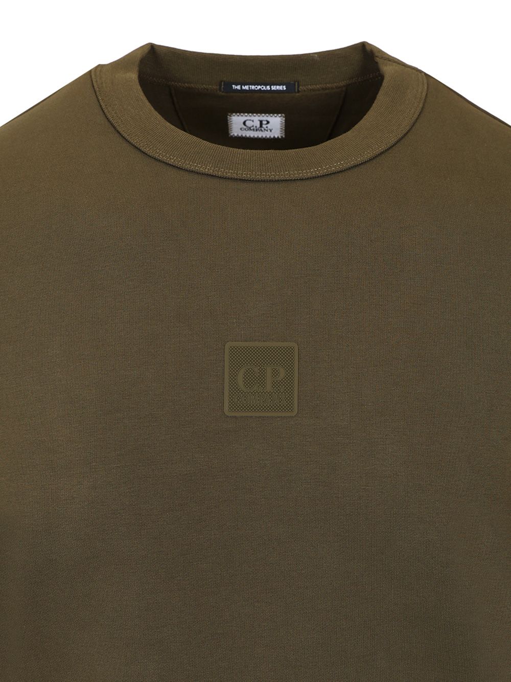 C.P. Company Stretch Cotton Sweatshirt Knitwear - Green | 11537505cff7f2ad5ec419b0495bcc1baac7ebfc