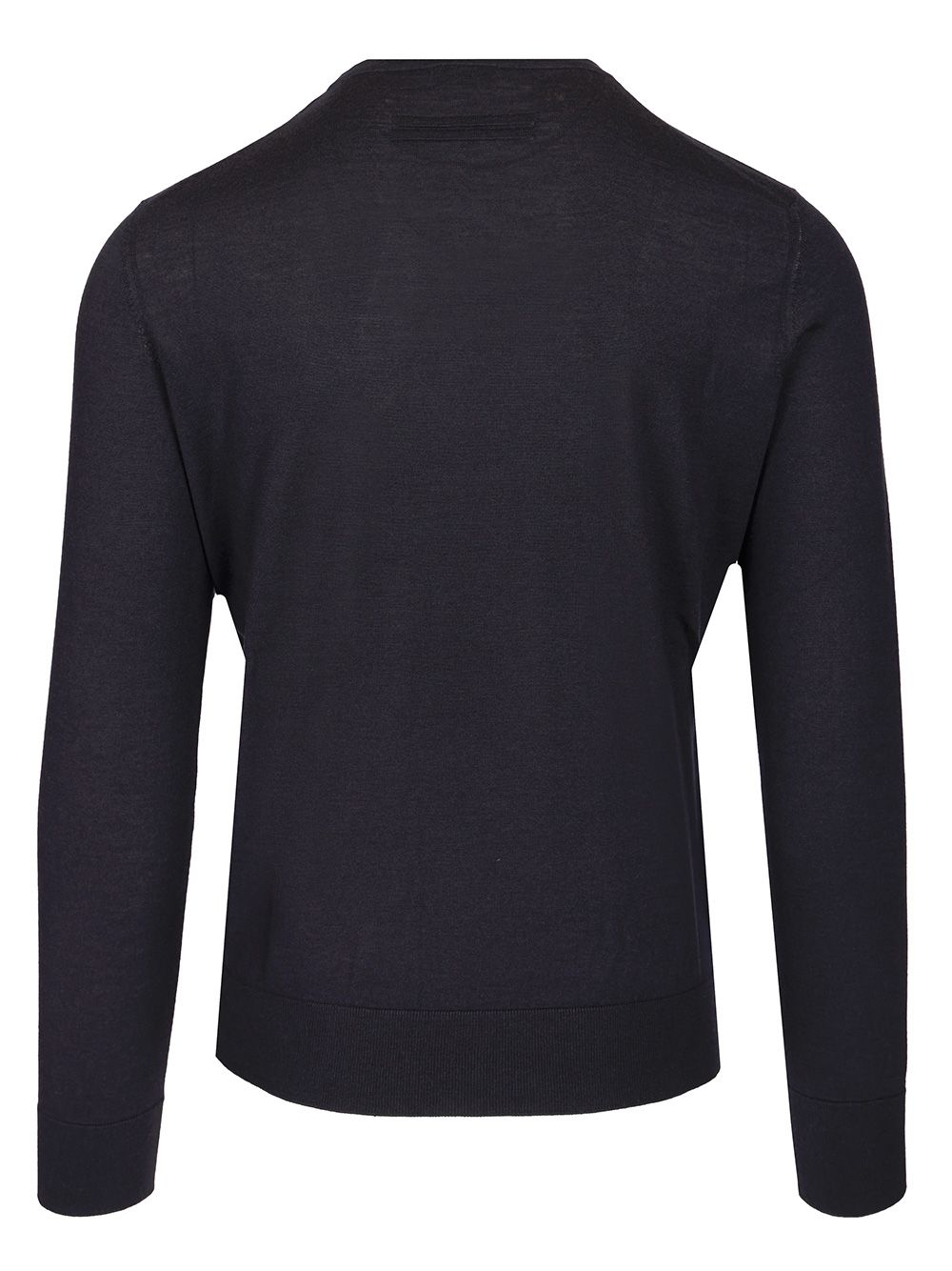 Ermenegildo Zegna Cashmere And Silk Crewneck Sweater Knitwear - Blue | 46f5265b01f890caf165bee15f2975632b5350ea