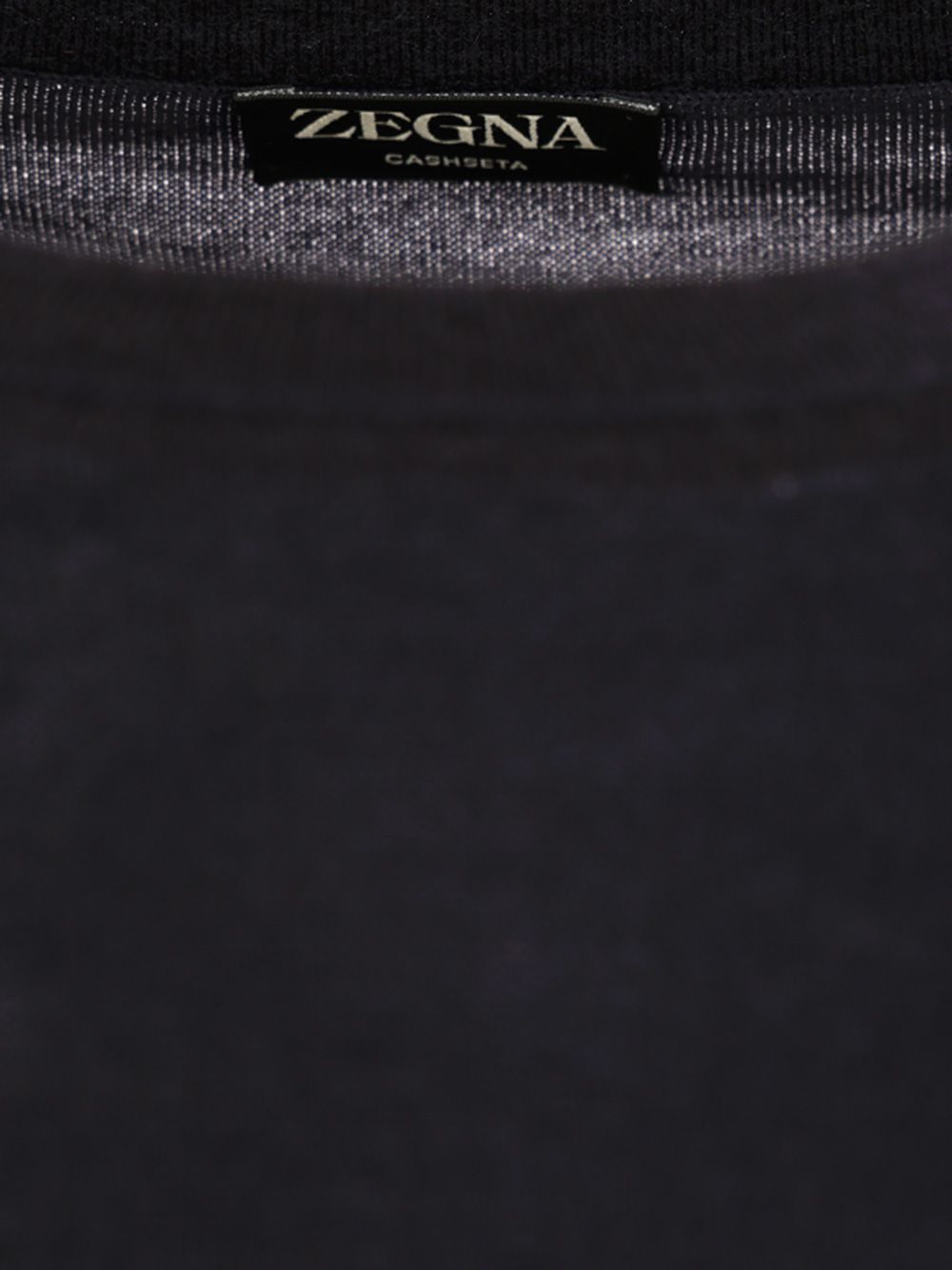 Ermenegildo Zegna Cashmere And Silk Crewneck Sweater Knitwear - Blue | 703f1b987e813853a0d4e990b573f49c82a301e1