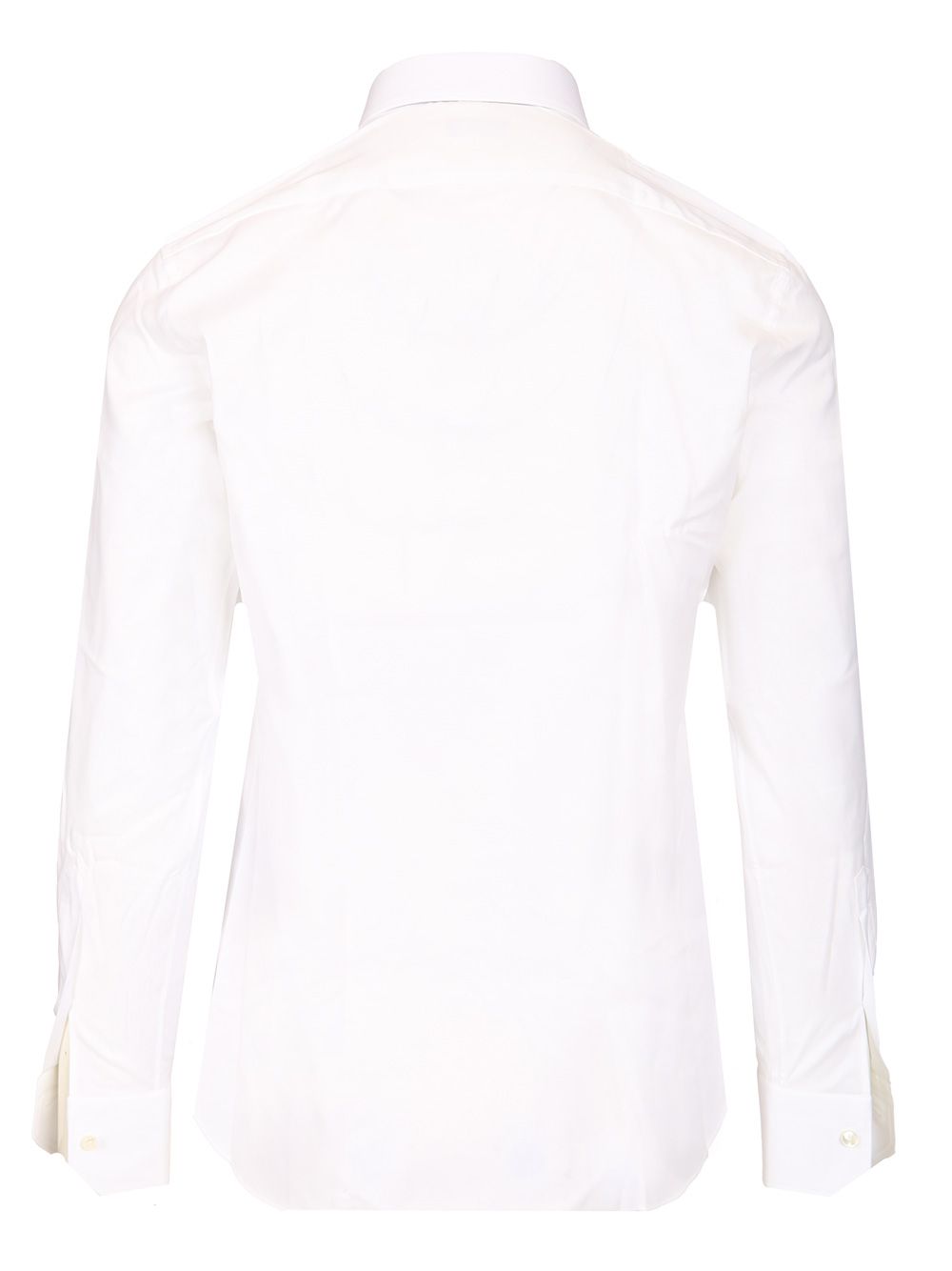 Ermenegildo Zegna Stretch Cotton Shirt Shirts - White | 0523dc3e2b73499cb02318b845eba6276e24d656