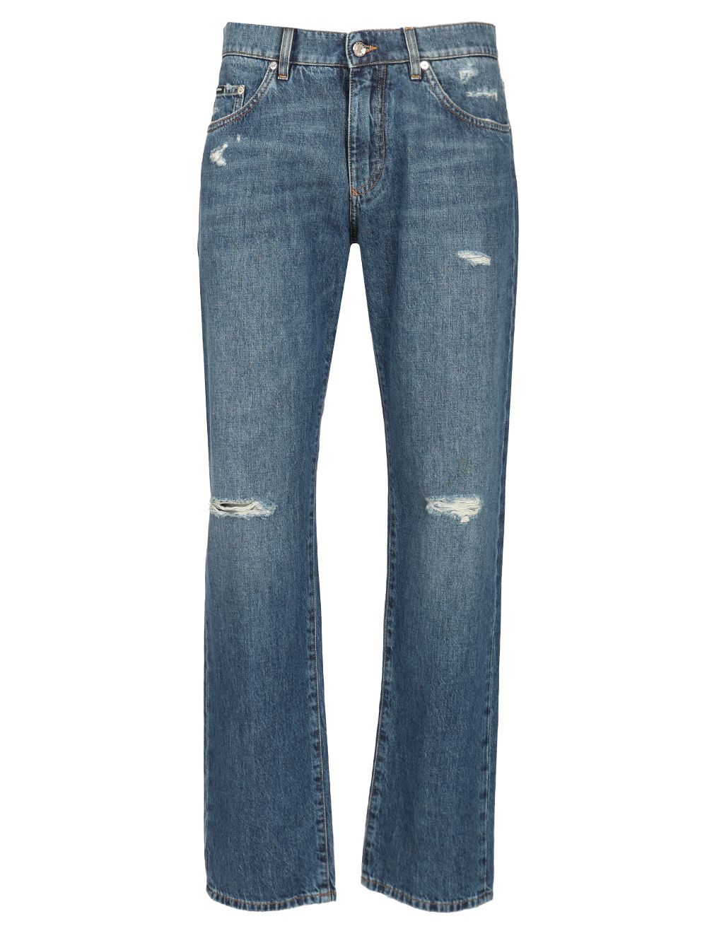 Dolce & Gabbana Regular Fit Jeans - Blue | 5f852298d1cd650b054e7e8c9af492522ff98563