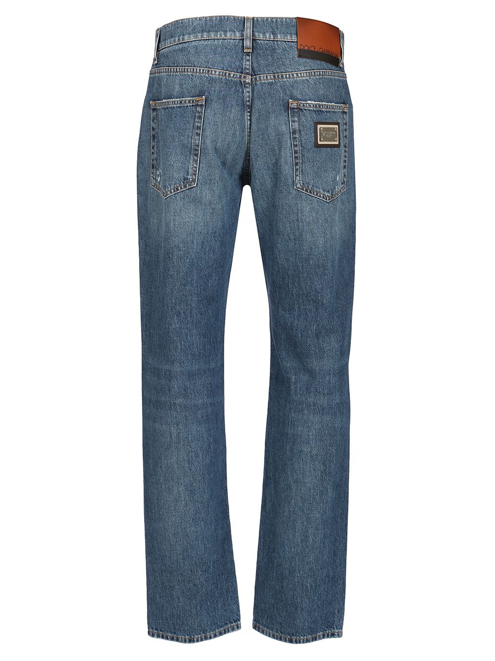 Dolce & Gabbana Regular Fit Jeans - Blue | b42c2c2b65b25c49520b7c4f7b9ce01826eef97d