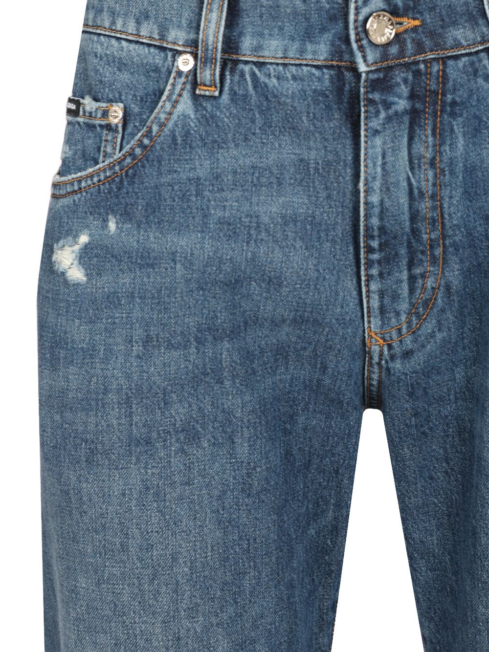 Dolce & Gabbana Regular Fit Jeans - Blue | f9eb1f43f873682cbb44f529b3c03470c2d4a6a3
