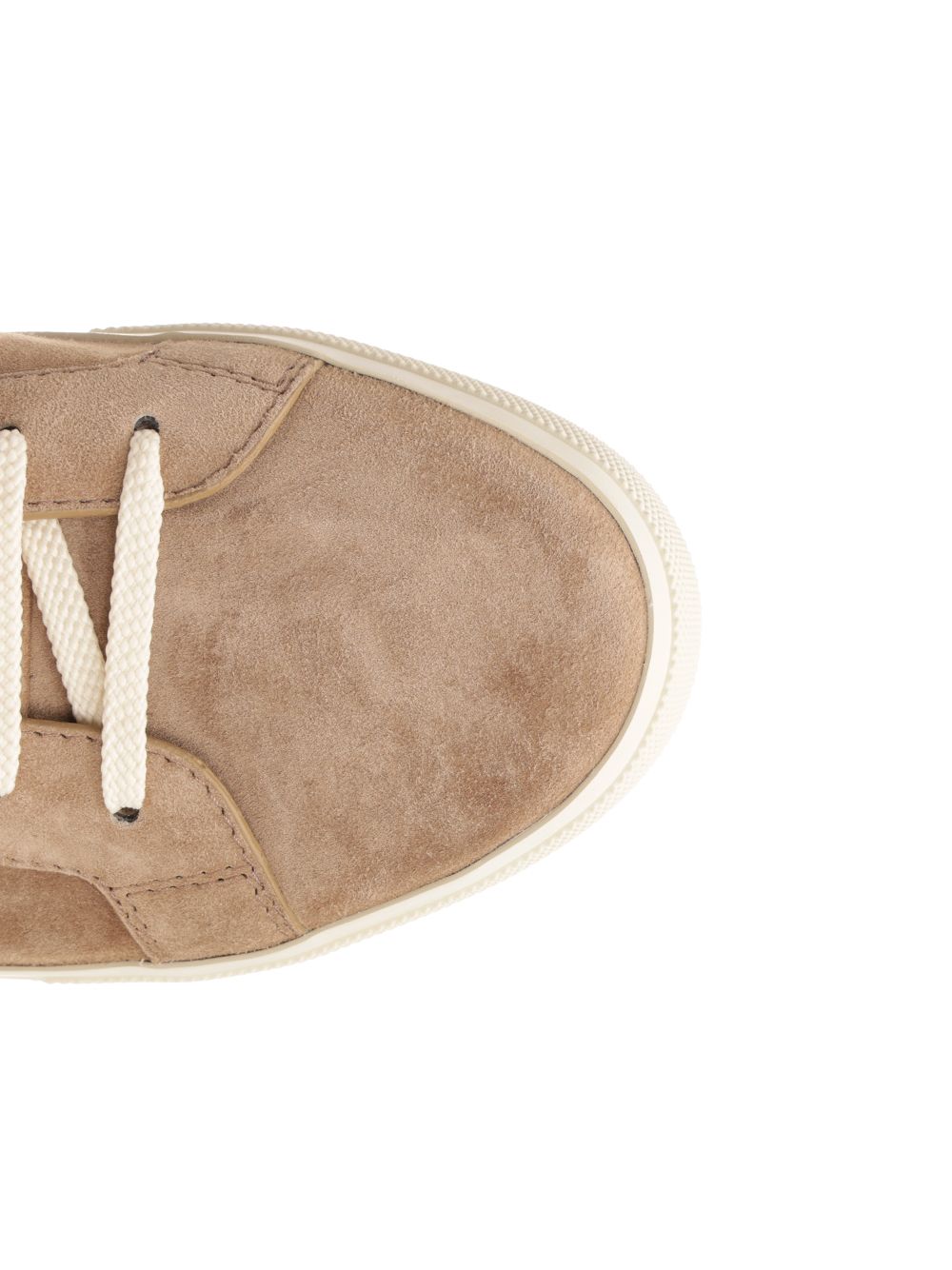 Brunello Cucinelli Suede Sneakers - Beige | 2911217eb1d018fbe8b51b1be0b039a56afbedc4