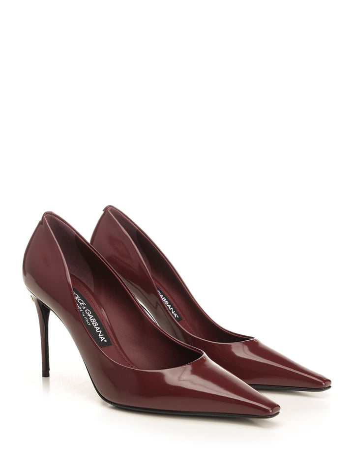 Dolce & Gabbana Mun Pumps - Bordeaux | b51bd04f1a89da587cab1bbe01e9ab39b0e19dc9