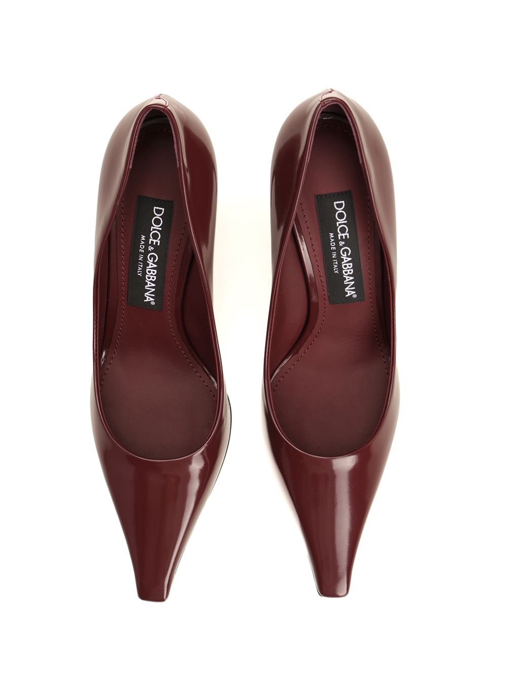 Dolce & Gabbana Mun Pumps - Bordeaux | 2c1cdccc544285b7fb7a4370d426fab5e1036b45
