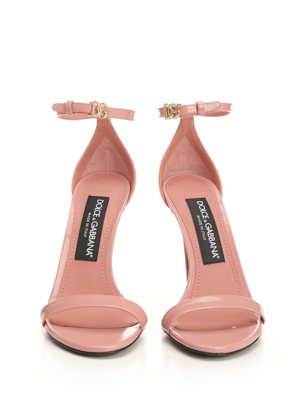 Dolce & Gabbana Sandalo Vitello Lucido Sandals - Rose | b6857c32e7b55f9ed1f786ef315b89da5fc34b69