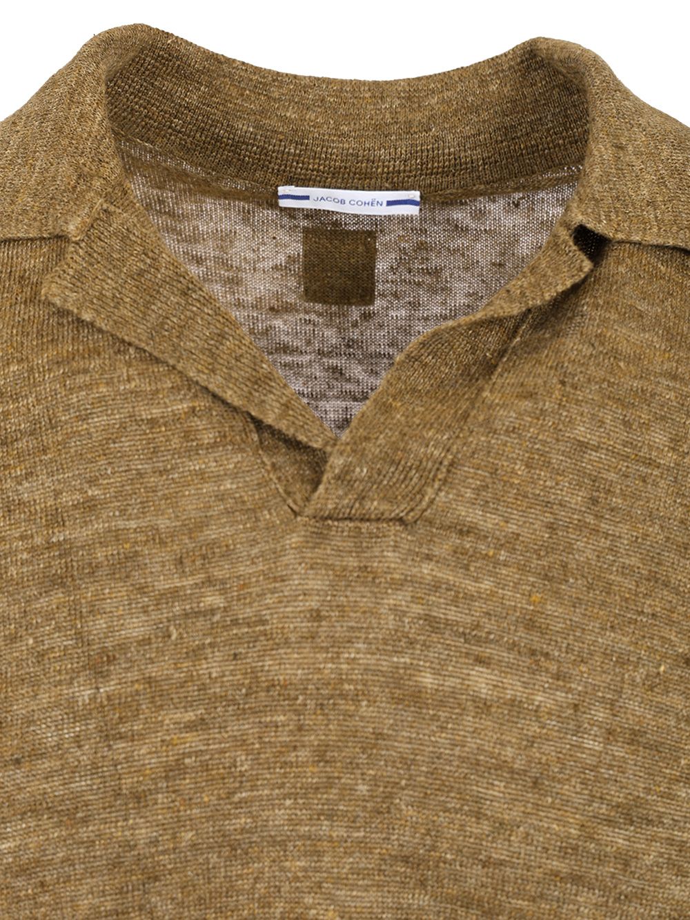 Jacob Cohen Linen Polo shirt - Green | e8d4c0e8c789c07b9f85599662e040cfa8d37766
