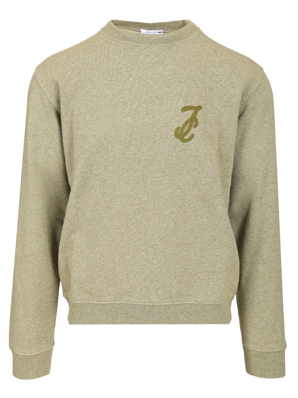 Jacob Cohen Crewneck Cotton Sweatshirt Sweatshirts - Green | a8e4eebaaffbded5443c4e8987d35897291e68db