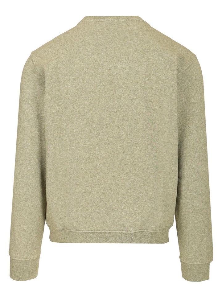 Jacob Cohen Crewneck Cotton Sweatshirt Sweatshirts - Green | 115fe61350e22099a9c71df6b475897515fc62c9