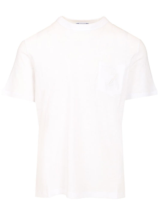 Linen And Cotton T-Shirt White