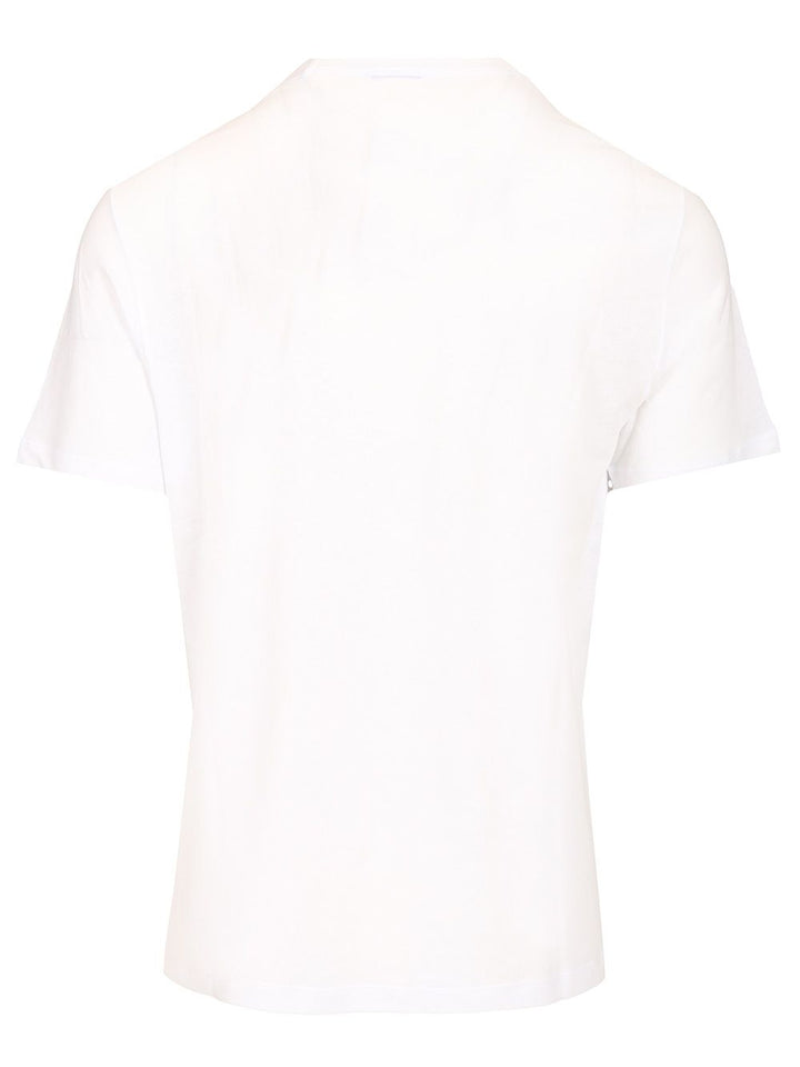 Jacob Cohen Linen And Cotton T-Shirt - White | b463fcb0c3783dd0b74160431c74bf031981b975