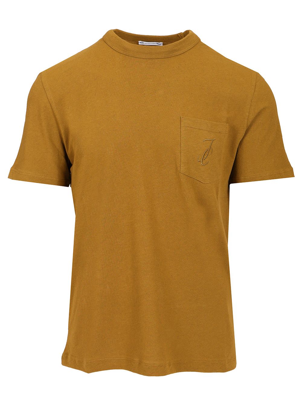 Jacob Cohen Linen And Cotton T-Shirt - Green | 8d348b917c777f4b2ceaa65e45baaa54445d0474