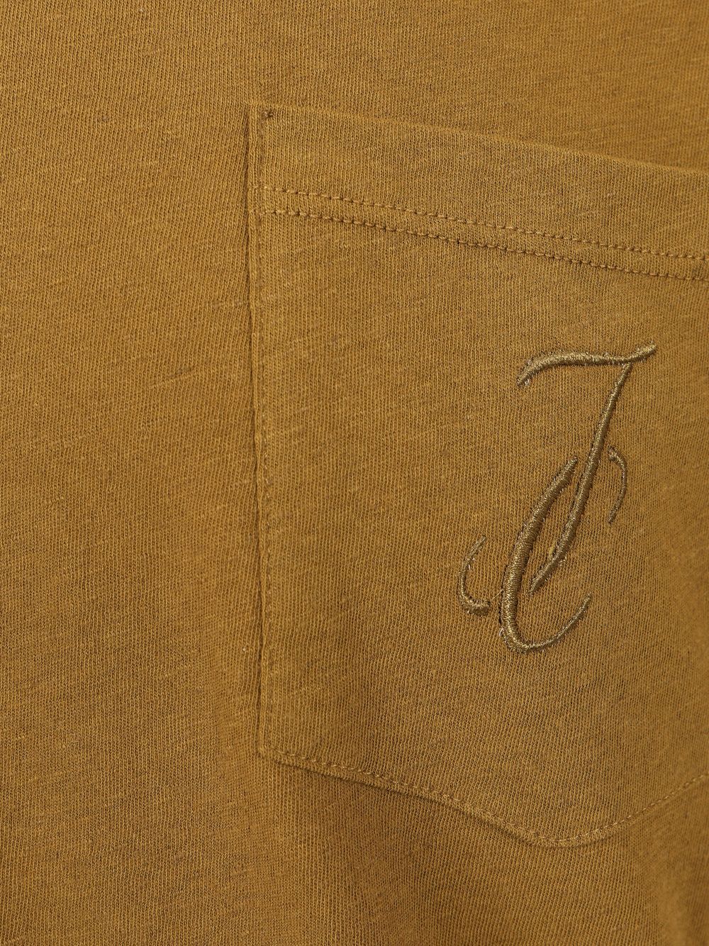 Jacob Cohen Linen And Cotton T-Shirt - Green | f0b2a18035b3ab6fbcee72f85f67c87b3dc610d0