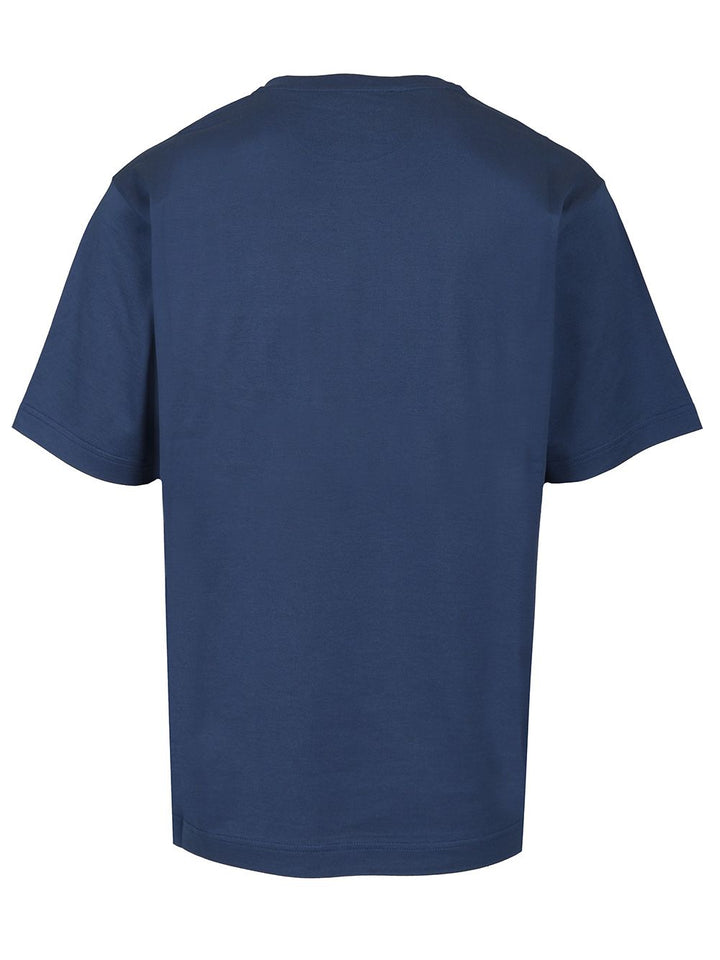 Dolce & Gabbana Cotton T-Shirt - Blue | bca45ab66adf45a66b1b46cce063c2c28669d0b2