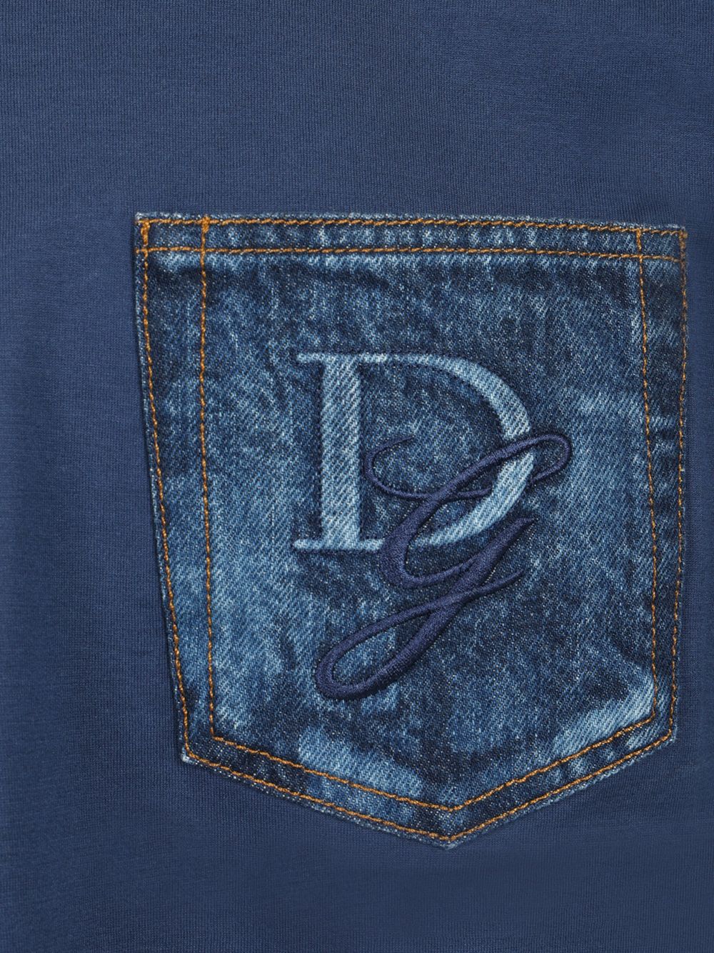 Dolce & Gabbana Cotton T-Shirt - Blue | b81d75cdb2ee2a3b4c9ed262e989e1973ce8ca08