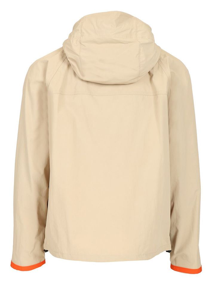 Fay Short Fisherman Raincoat Jackets - Beige | c3f5253a1081054859f73c0fbe121ef8c5734f4d
