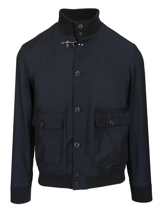 Unlined Bomber Jacket Jackets Blue