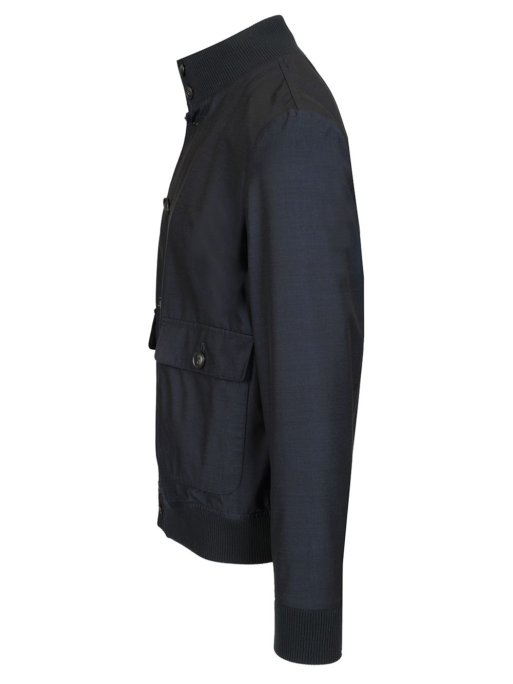 Fay Unlined Bomber Jacket Jackets - Blue | e3fd01d34bb8eac360169770d34ff86385b42002