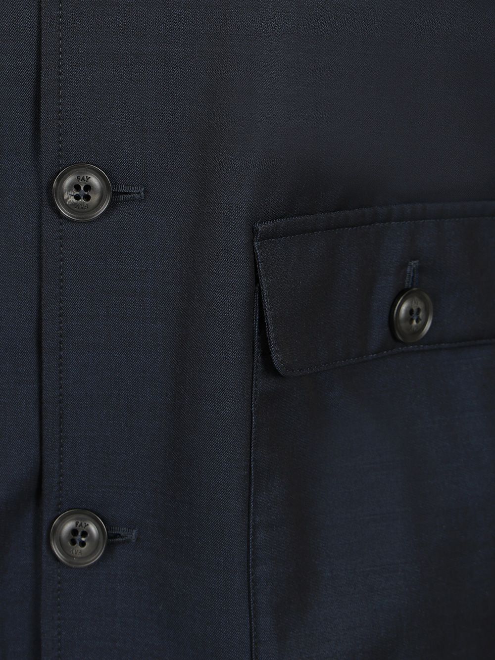 Fay Unlined Bomber Jacket Jackets - Blue | eecffe67a20c42a156348bbb2756df163b43377c