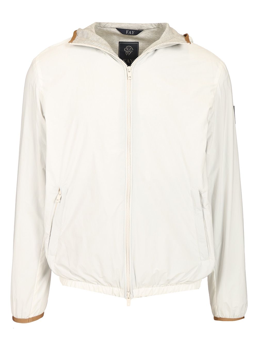 Fay Windbreaker Jackets - Beige | d4beac2413546b7730a0e0bfef2e6aae4eeddcfc