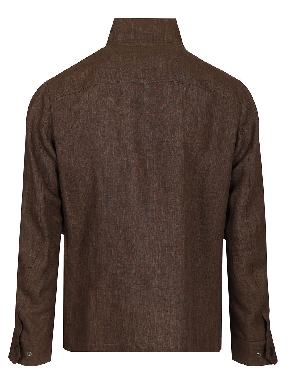 Fay Linen Canvas Field Jacket Jackets - Brown | 2481937d9490ce77c977719a04b092a9a131e7b9