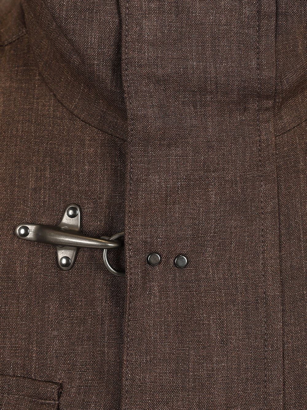 Fay Linen Canvas Field Jacket Jackets - Brown | 10a8cdcb44a9b36ef881457b2ed997b35aee7b67