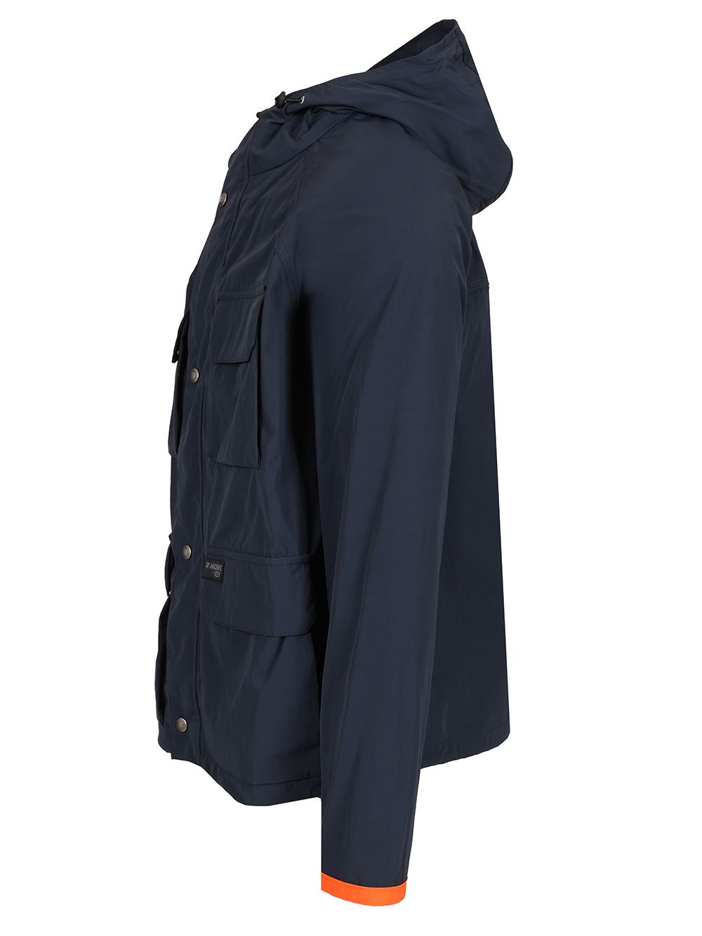 Fay Windbreaker With Hood Jackets - Blue | d11f26f6a0416a983a021212f0aec62fee72d99b