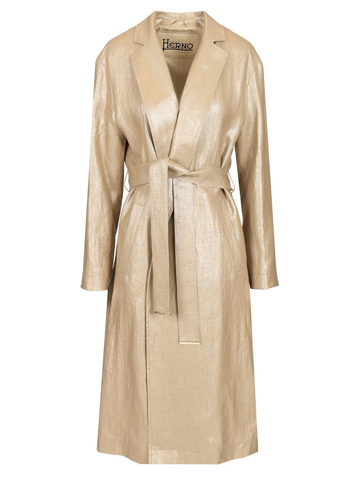 Herno Chic Coats - Beige | 9d66a74d2301372fe23567fc10dd3e91d1da6b61