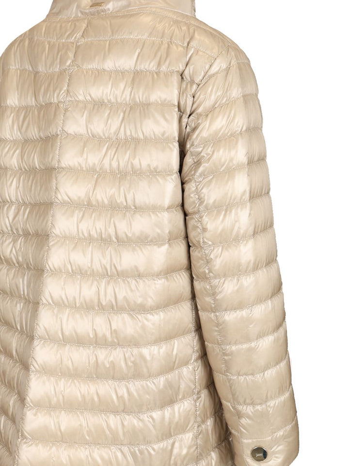Herno Rossella Coats - Beige | a670b506efa1d8fc591e7596d60488191b8a3a83