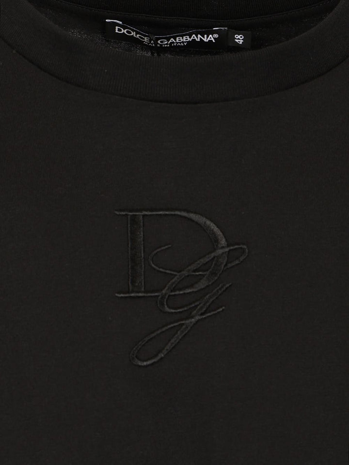 Dolce & Gabbana Cotton T-Shirt - Black | 47afbdfb9cde892539eb2047d4148ecf0473016c