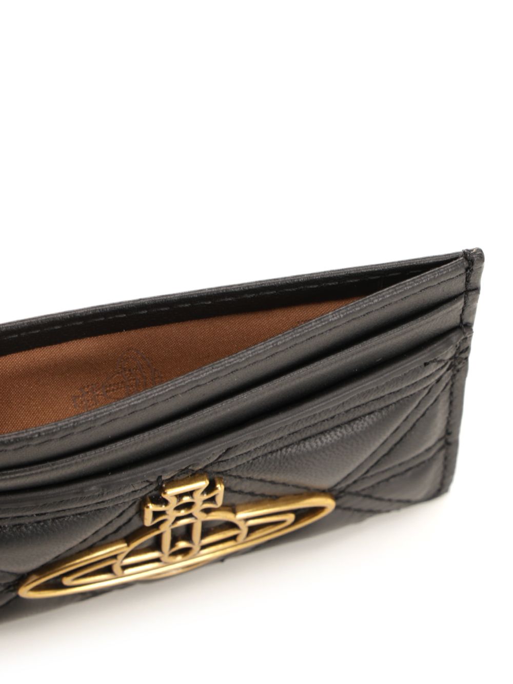 Vivienne Westwood Flat Card Holder Small leather goods - Black | d35945e19257b8f6b60049044bc168f388e9ee18