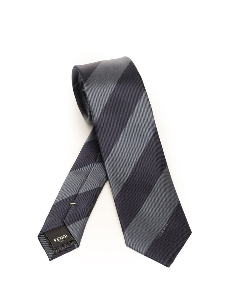 Fendi Silk Tie Ties And Bow Ties - Blue | 5614658499833d6e2318c51ee93497d37fd4ef9a