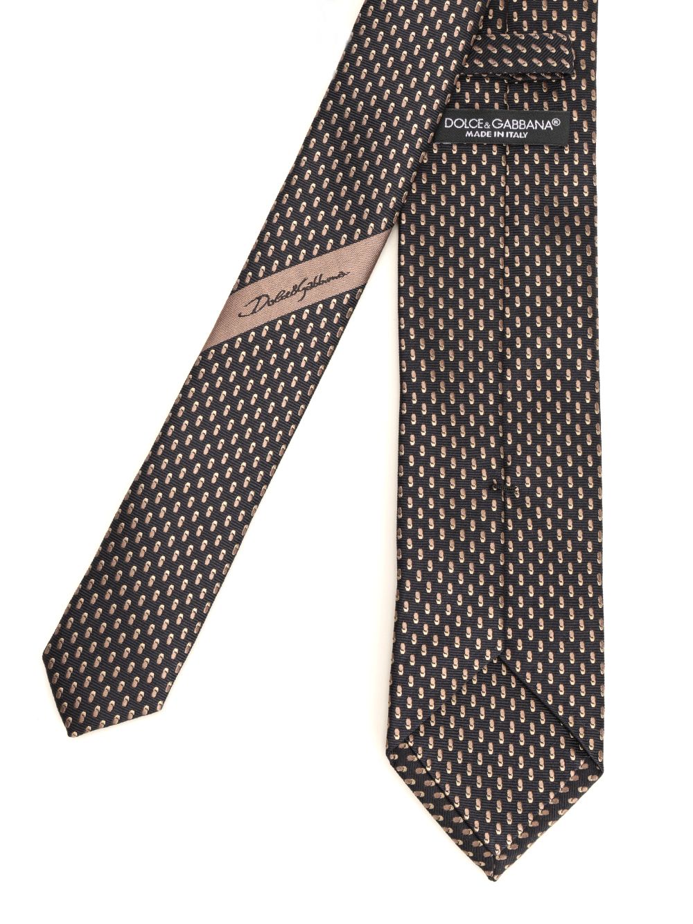 Dolce & Gabbana Silk Tie Ties And Bow Ties - Black | 35b3aa205b4f135b0102717449a9c9337c3cbcd3